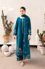 Batik - 3PC Lawn Embroidered Suit - FFU0133