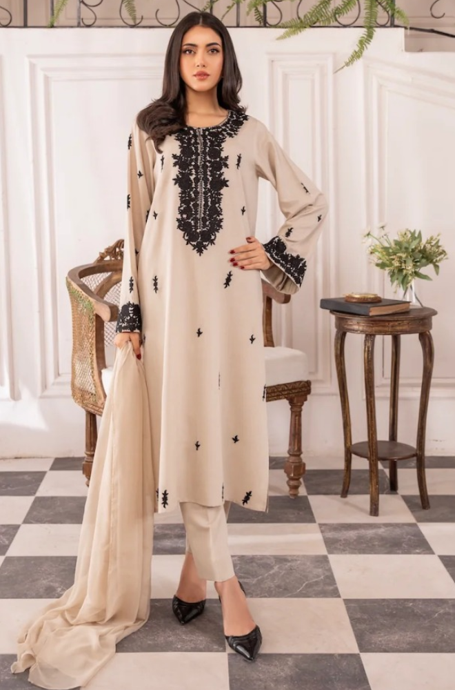 Mirana - 3PC Lawn Embroidered Suit - BFU0088