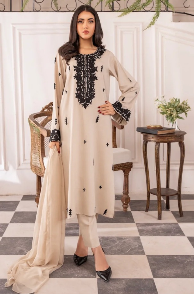 Mirana - 3PC Lawn Embroidered Suit - FFU0127 - Farakh Fabrics