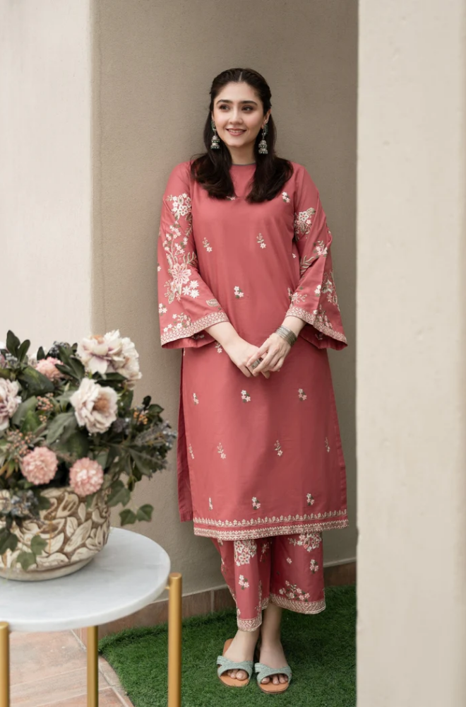 Urge - 2PC Lawn Embroidered Suit - FFU0035