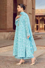 Bareeze - 3PC Lawn Embroidered Suit - FFU0131