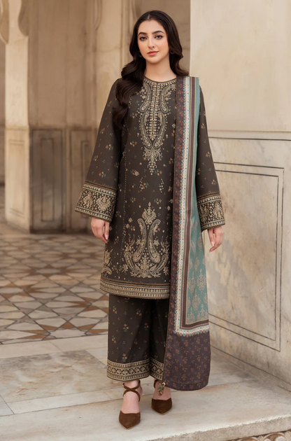 Jazmin - 3PC Lawn Embroidered Suit - BFB0213