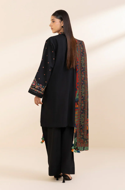 Sapphire - 3PC Lawn Embroidered Suit - BFB0221