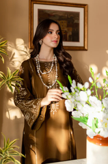 Baroque - 2PC Lawn Embroidered Suit- FFU0160