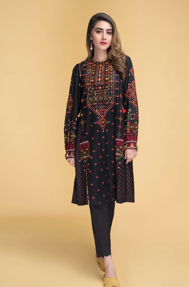 Kasyeria - 2PC Lawn Embroidered Suit - BFS0023