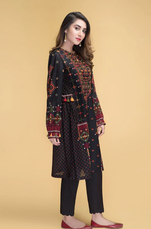 Kasyeria - 2PC Lawn Embroidered Suit - BFS0023