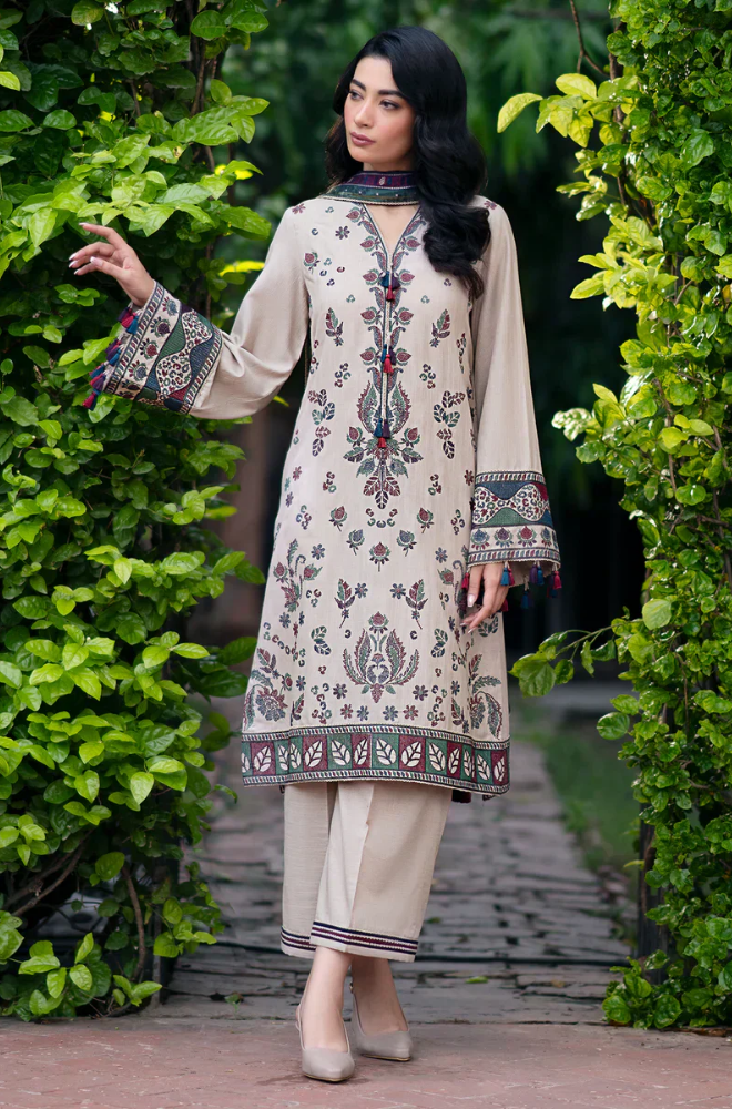 Jazmin - 3PC Lawn Embroidered Suit - BFB0261