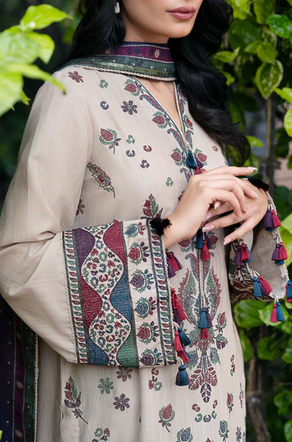 Jazmin - 3PC Lawn Embroidered Suit - BFB0261