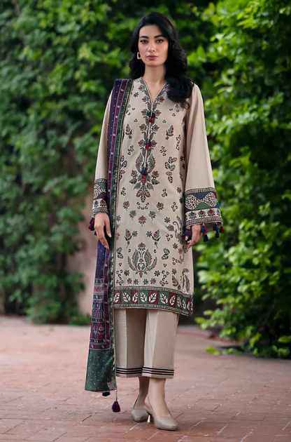 Jazmin - 3PC Lawn Embroidered Suit - BFB0261