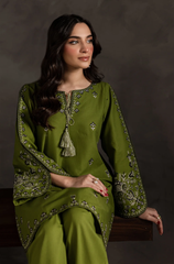 Batik - 2PC Lawn Embroidered Suit - FFU0196