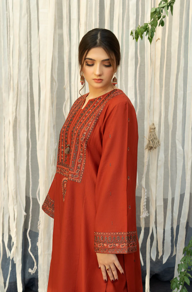 Urge - 3PC Lawn Embroidered Suit - BFH0001