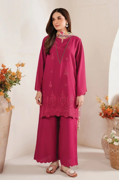 Shanzay - 3PC Lawn Embroidered Suit - BFB0226