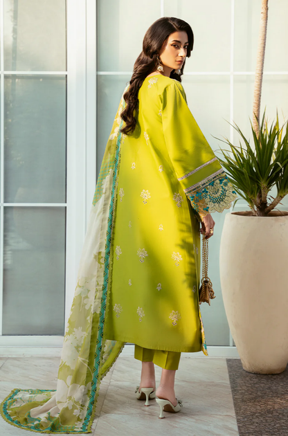 Charizma - 3PC Lawn Embroidered Suit - BFB0246