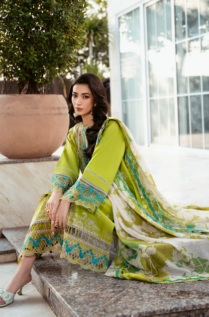 Charizma - 3PC Lawn Embroidered Suit - BFB0246