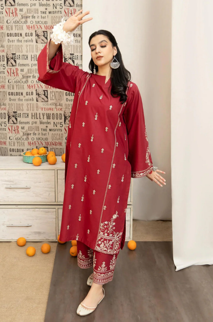 Urge - 3PC Lawn Embroidered Suit - BFB0136