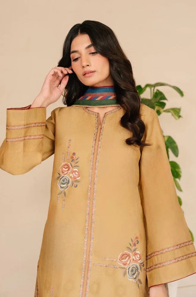 Jazmin - 3PC Lawn Embroidered Dress - BFU0077