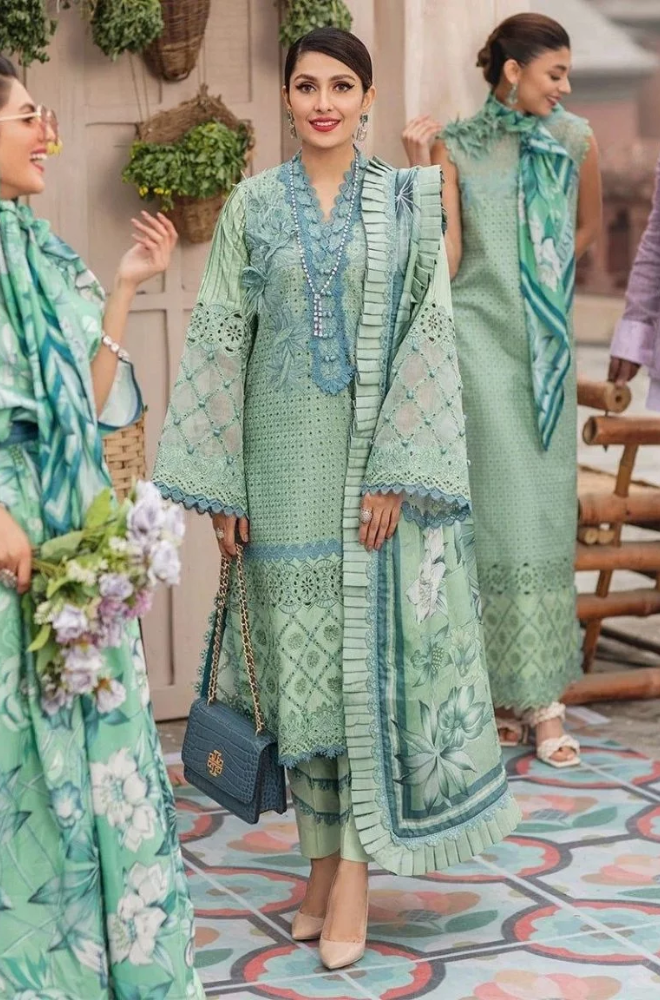 MUSHQ - 3PC Lawn Embroidered Suit - BFB0264