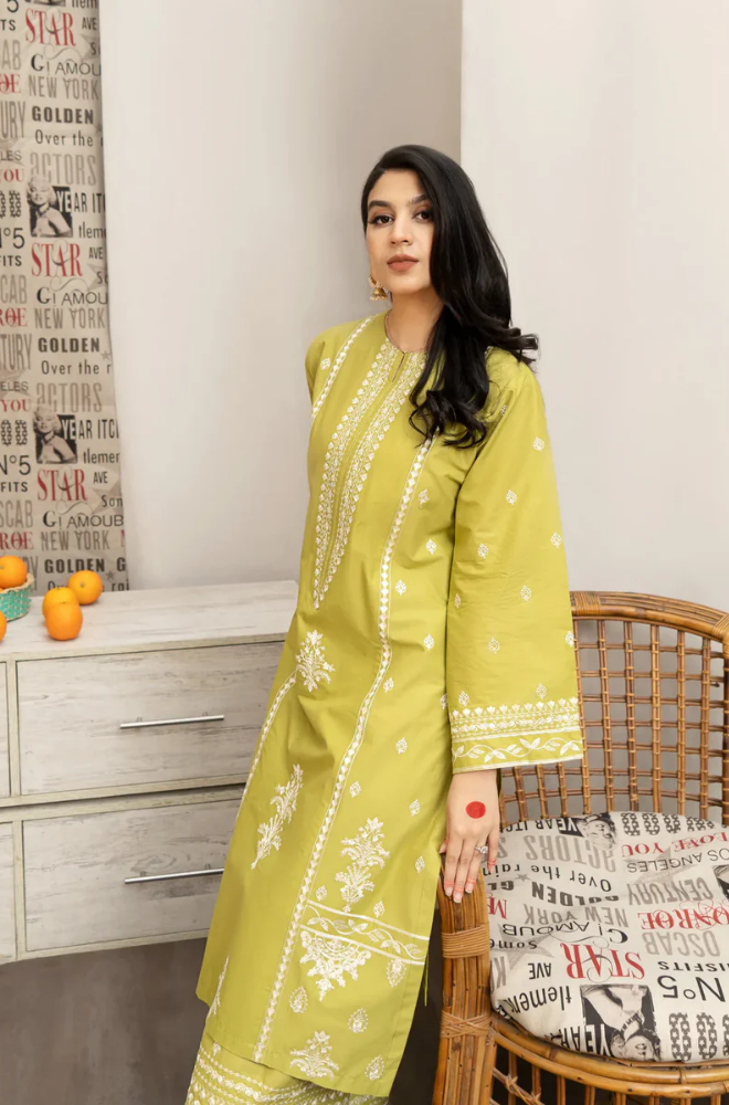 Urge - 3PC Lawn Embroidered Suit - BFB0137