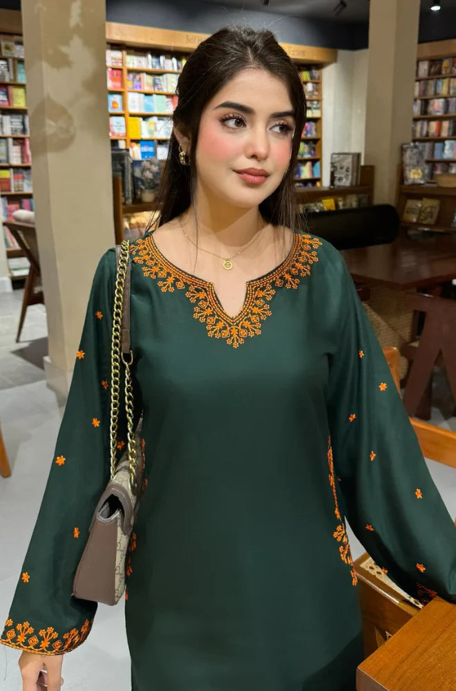 Dyot- 2PC Lawn Embroidered Suit - FFU0292