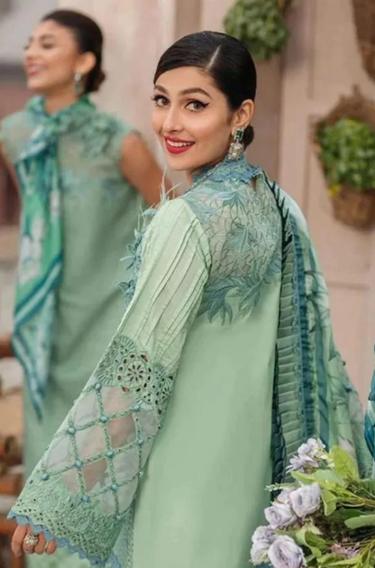 MUSHQ - 3PC Lawn Embroidered Suit - BFB0264