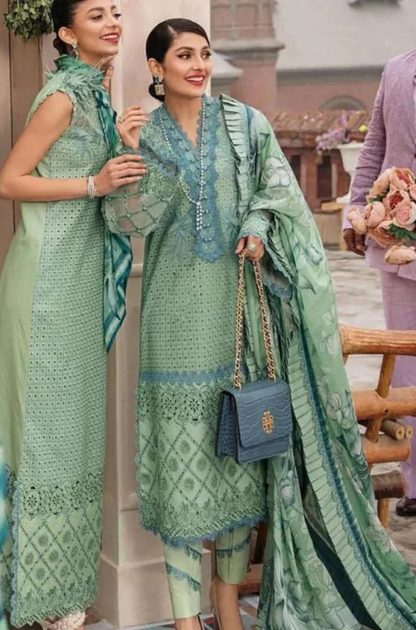 MUSHQ - 3PC Lawn Embroidered Suit - BFB0264